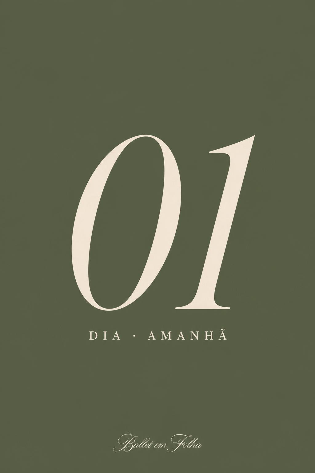 Post 08 — 01 dia · amanhã