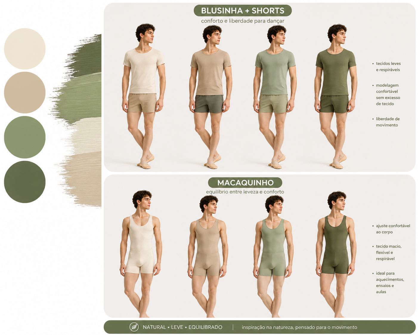Blusinha + Shorts · Macaquinho